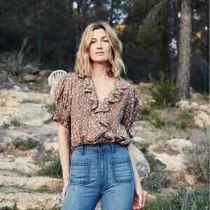 Doen Henri Top Bistre Tasha Garden